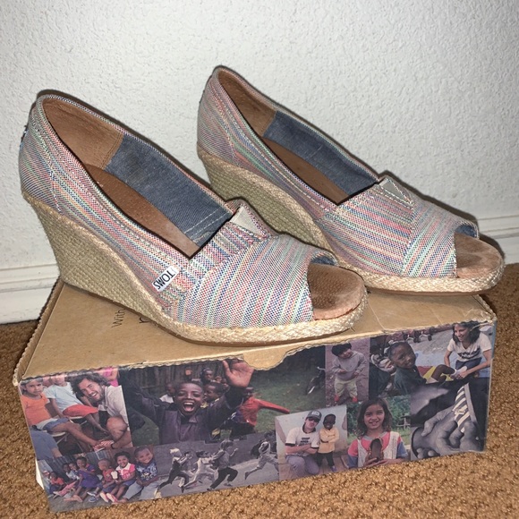 Toms wedges - Picture 2 of 2